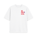 White Printed T-shirt Front